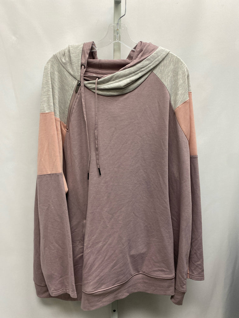 Maurices Size 3X Gray Hoodie