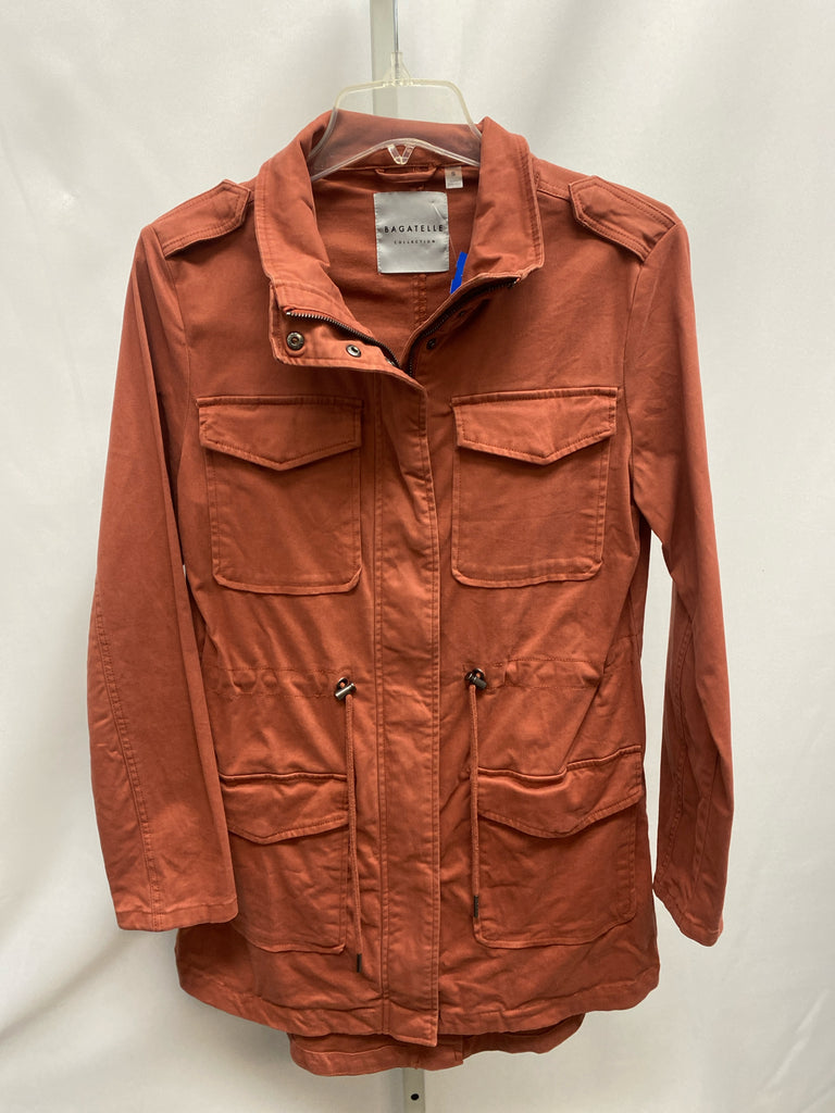 Size Small Bagatelle Rust Jacket/Outerwear