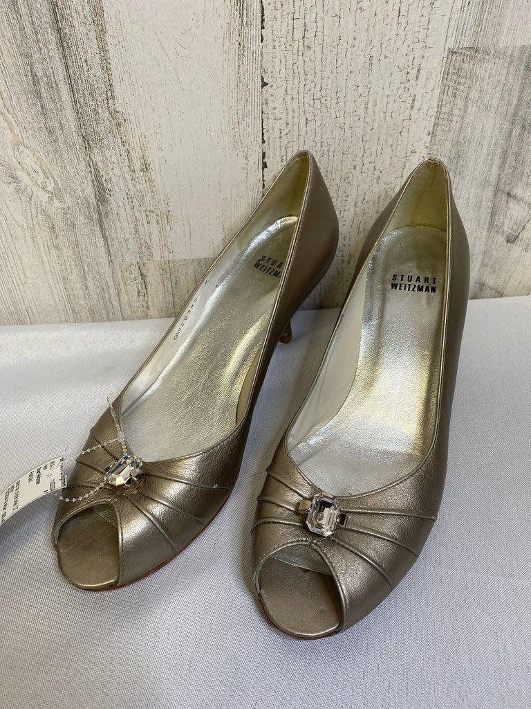 Stuart Weitzman Size 8 Pearlized Heels