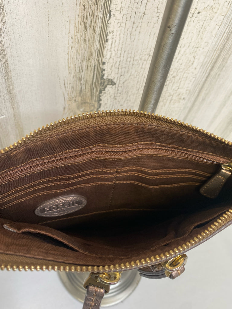 Fossil Rose Gold Crossbody