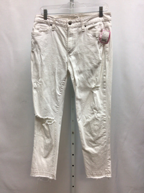 Joe's Size 30 (10) White Denim Jeans