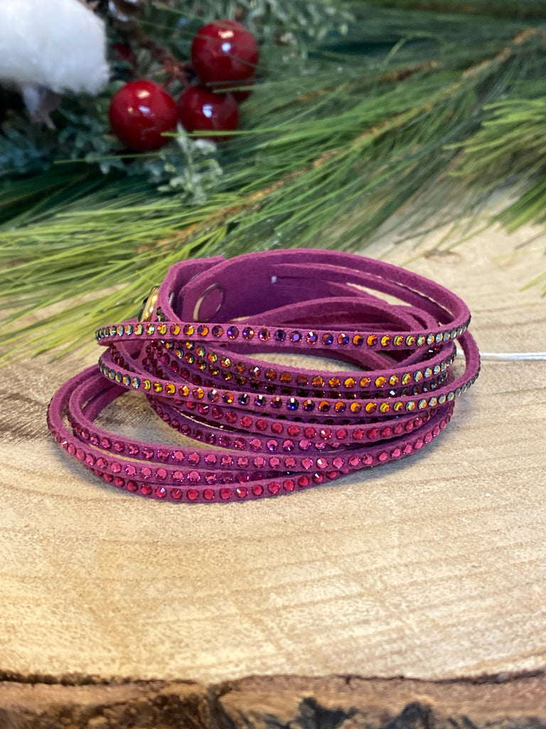 Swarovski Magenta Bracelet