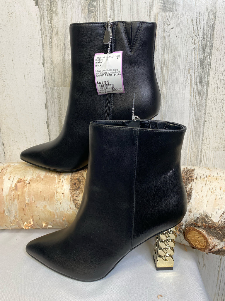 WHBM Black Size 8.5 Booties