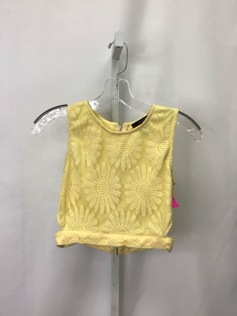 Forever 21 Yellow Junior Top