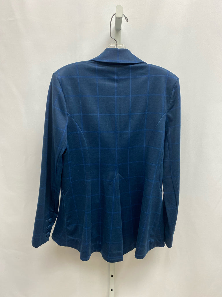 Cabi Size 6 Blue Pinstripe Jacket/Top