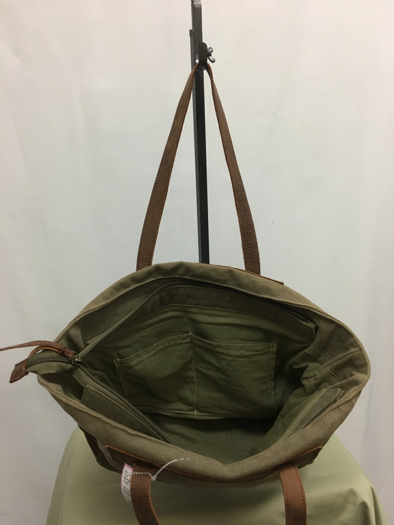 Myra Bag Green Tote