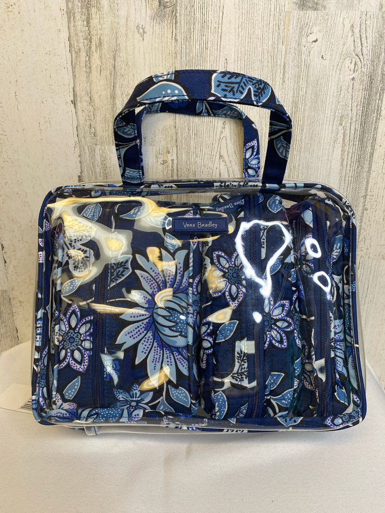 Vera Bradley Blue Print Cosmetic Bag