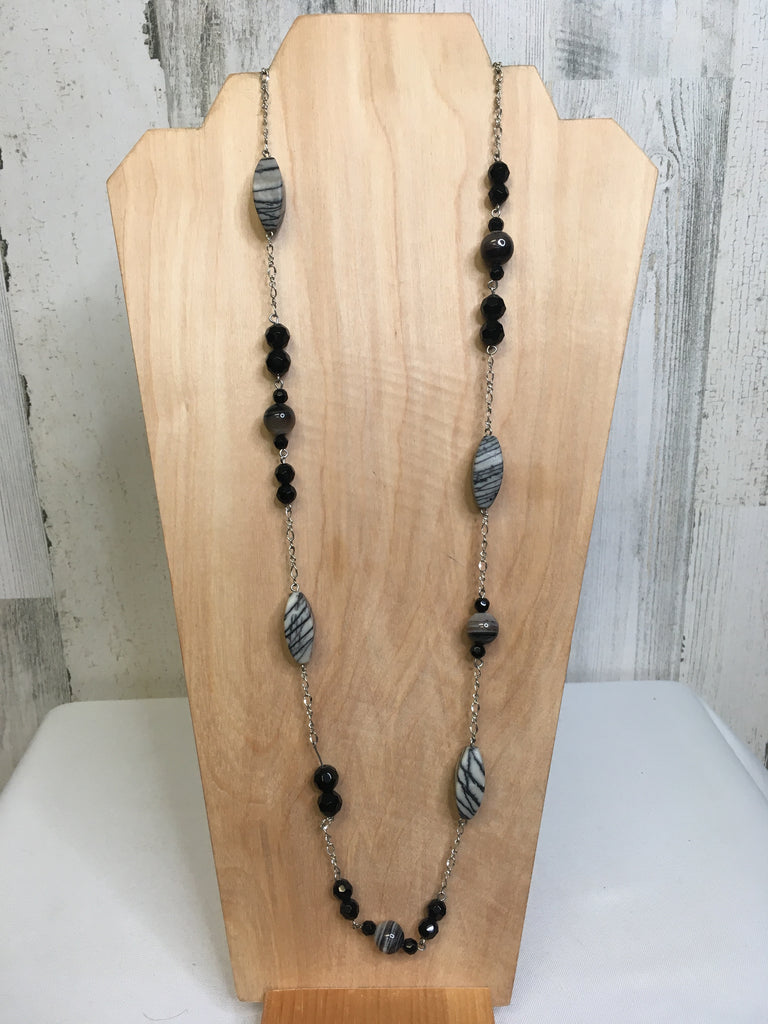 Black/Gray Necklace