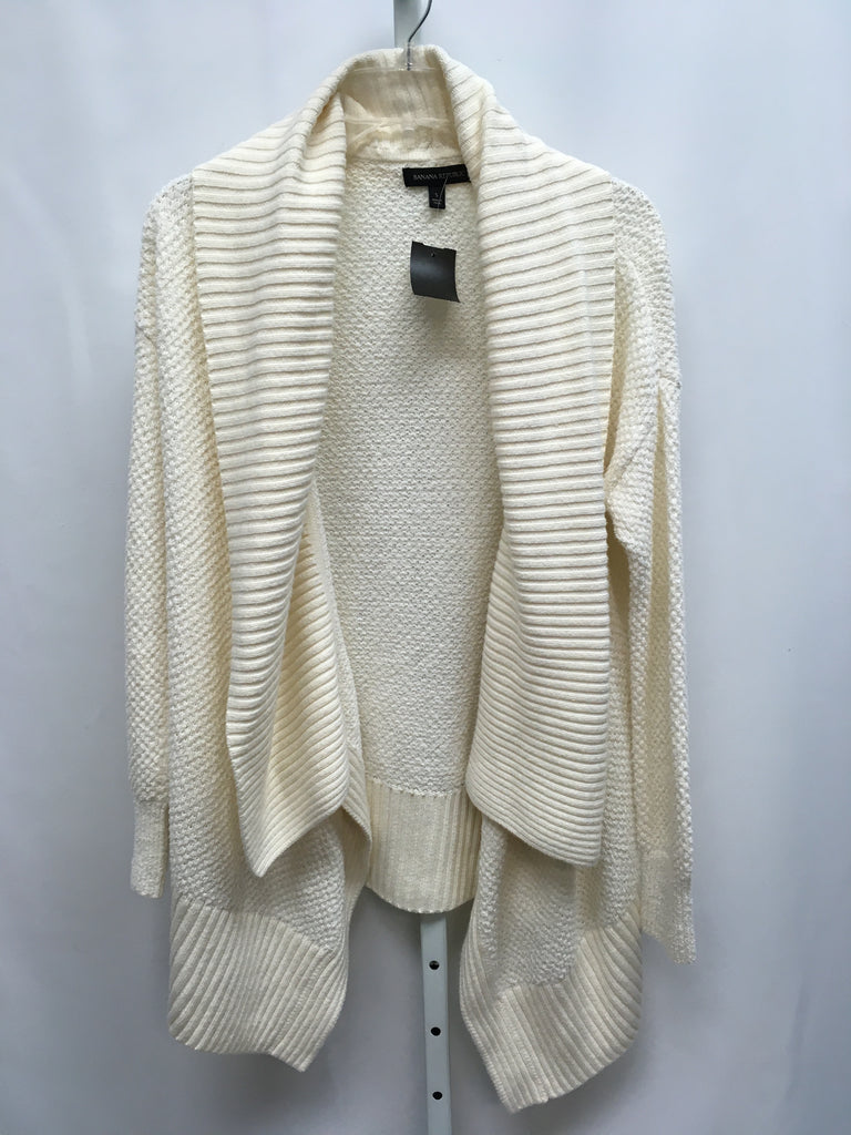 Banana Republic Size Small Cream Cardigan