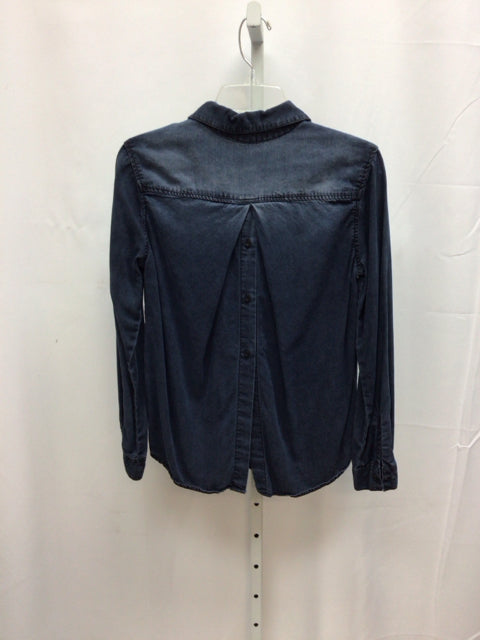 cloth & stone Size XS Blue Long Sleeve Top