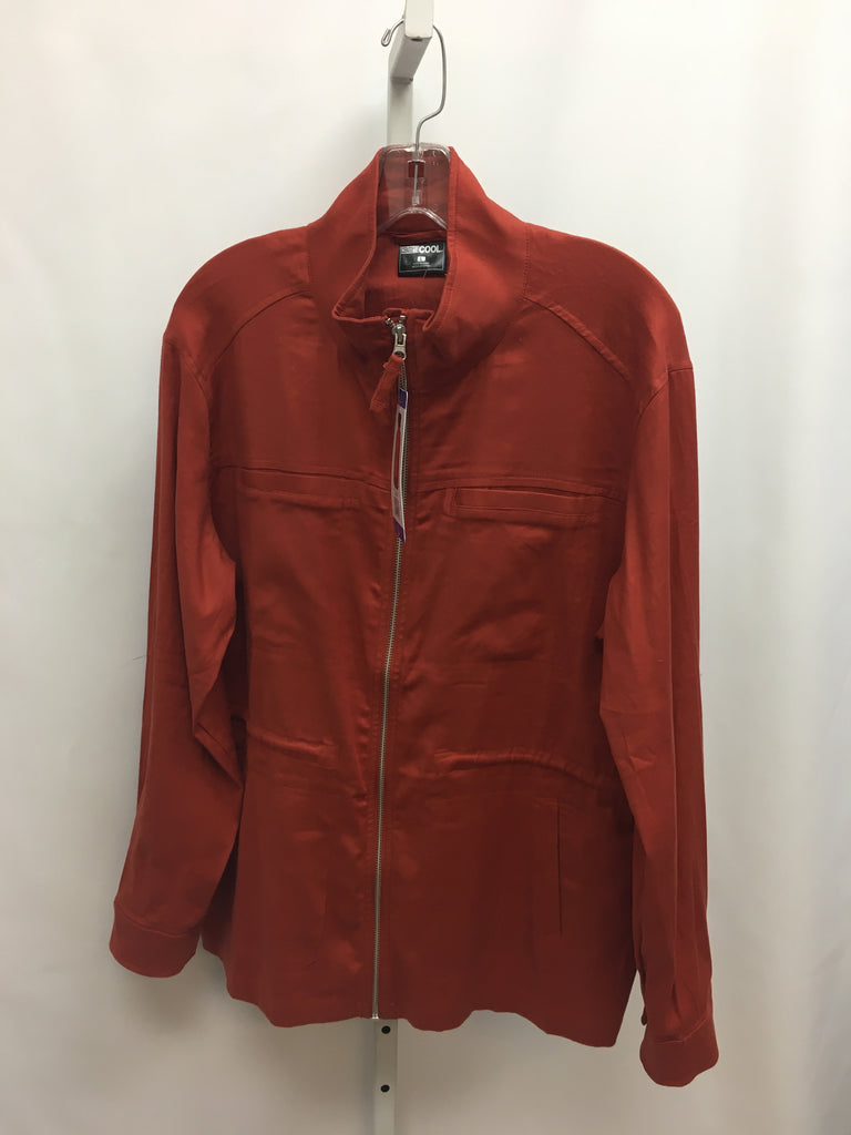 32 Degrees Cool Size Large Rust Jacket
