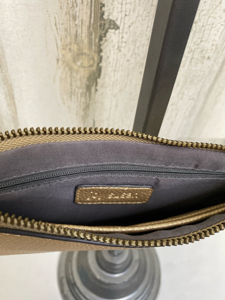 Joy Susan Golden Wristlet