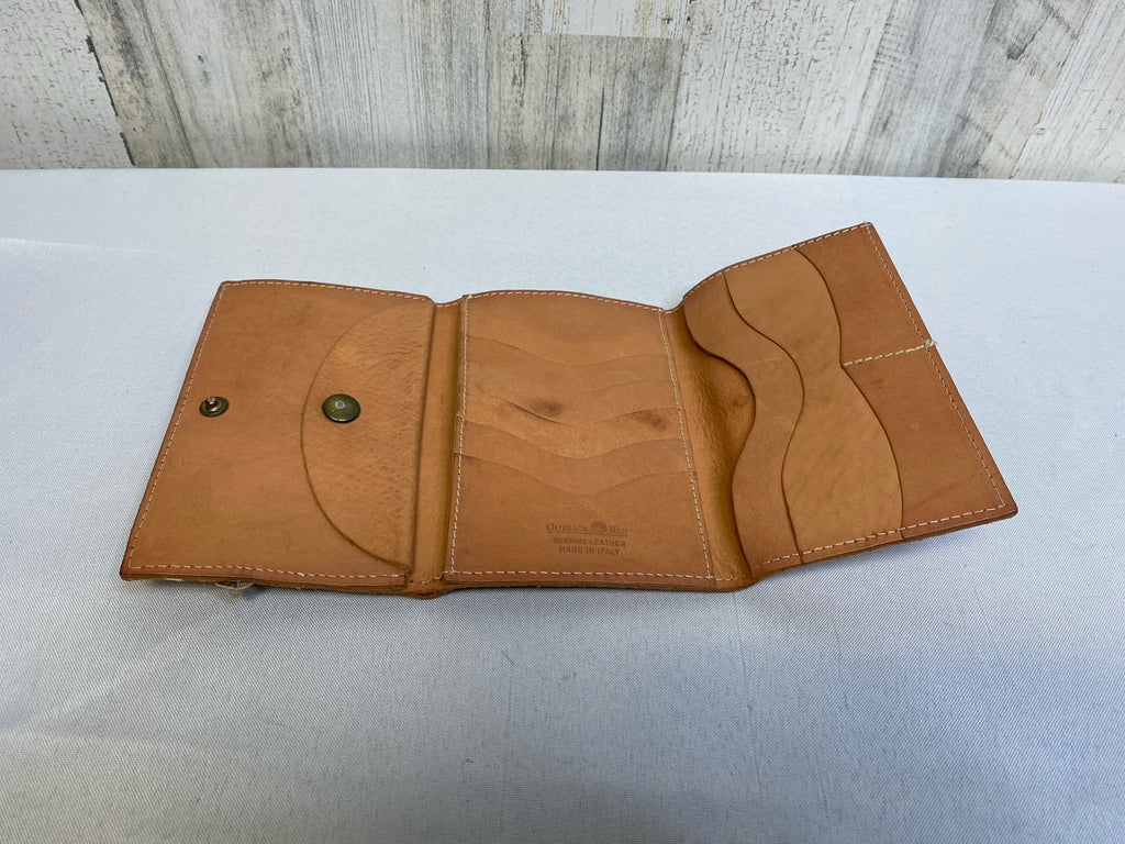 Outback Red Tan Wallet