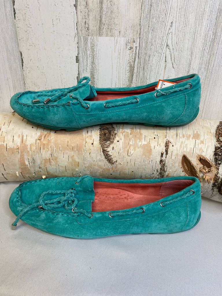 White Mountain Size 11 Turquoise Loafers