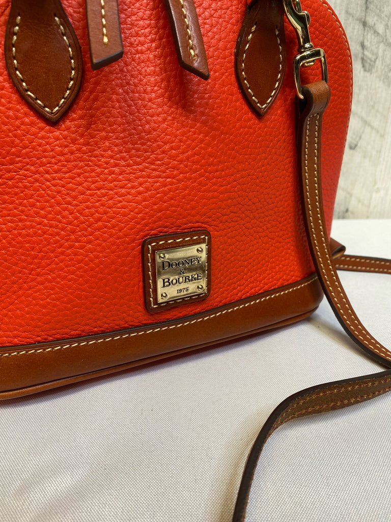 Dooney & Bourke Orange Designer Handbag