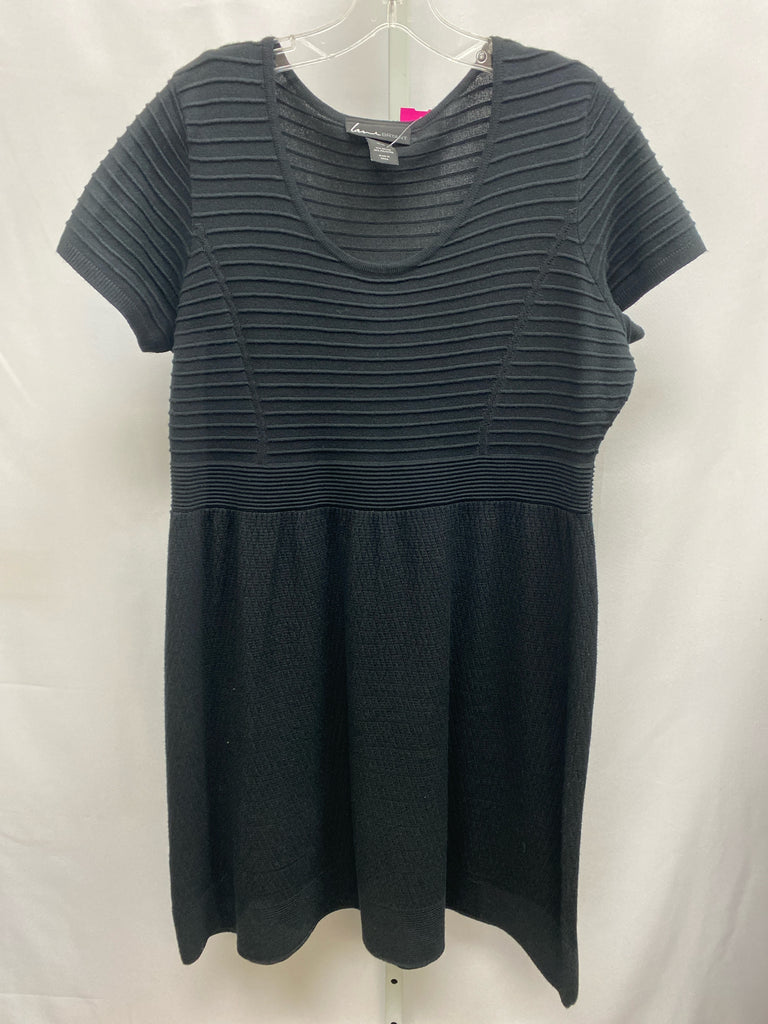 Size 14/16 Lane Bryant Black Short Sleeve Dress