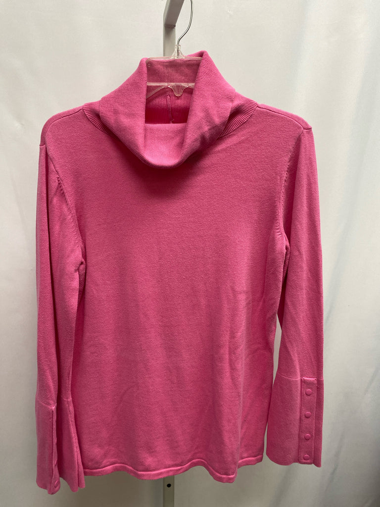 belle Size Small Pink Long Sleeve Sweater