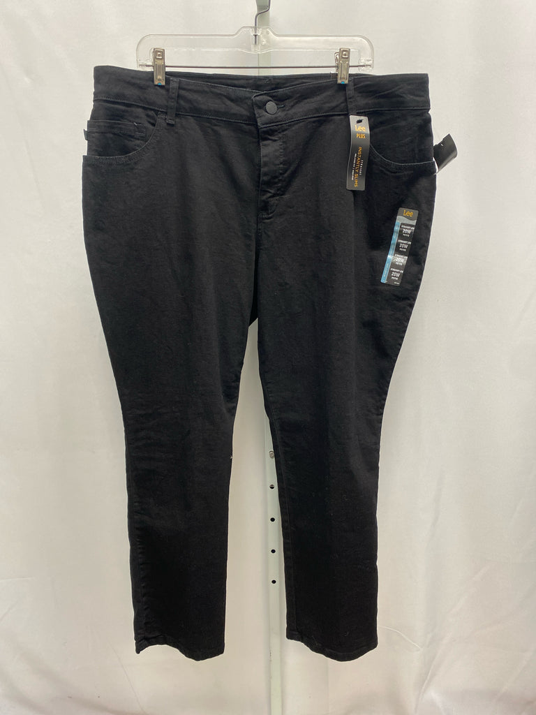 Lee Size 20W Black Jeans