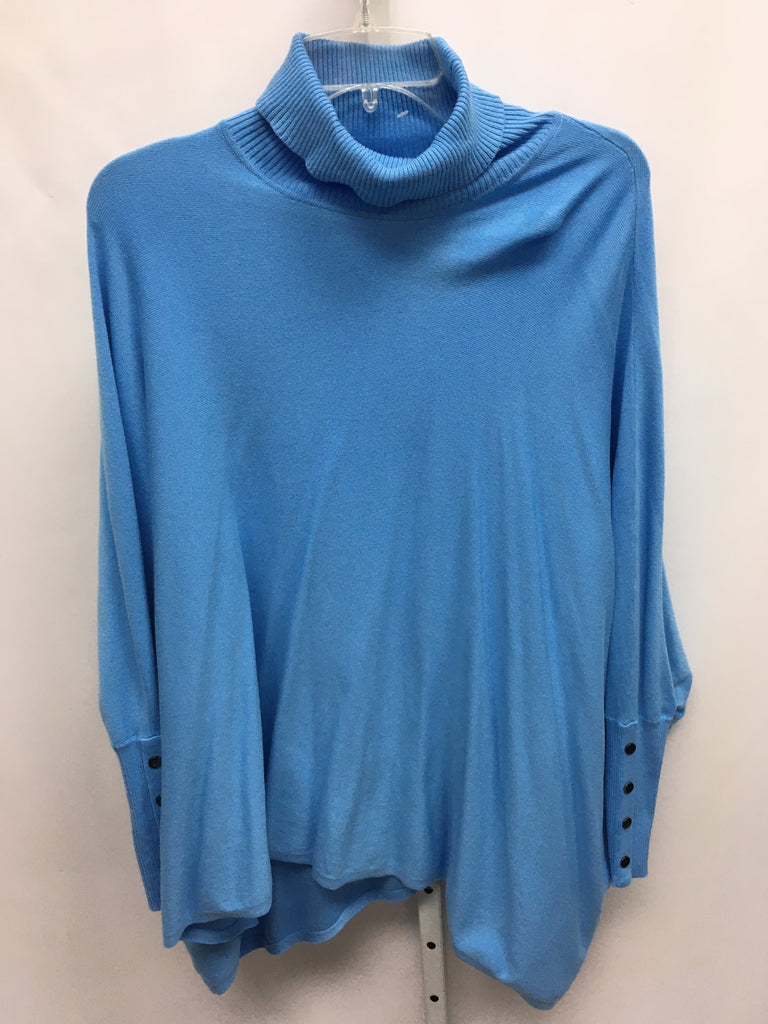 Alfani Size Small Blue 3/4 Sleeve Top