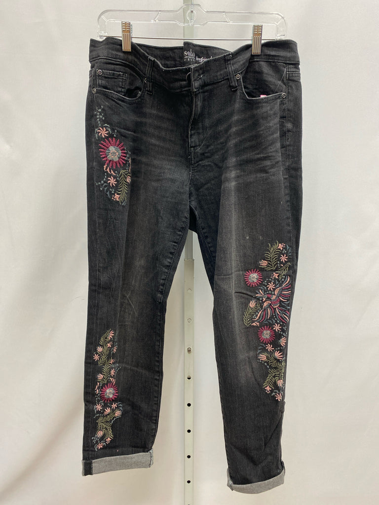 Soho Size 12 Black Jeans