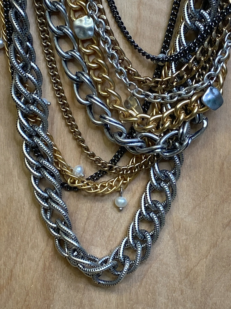 Chico's Mixed Metals Necklace