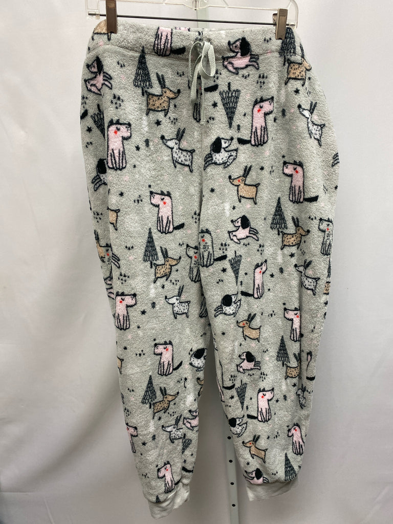 Size 3X Secret Treasures Gray Print Pajamas