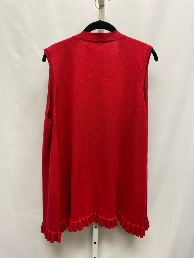 Joseph A. Size XL Red Vest/Top