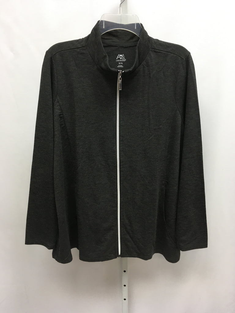 Size 14/16 Gray Heather Jacket/Top