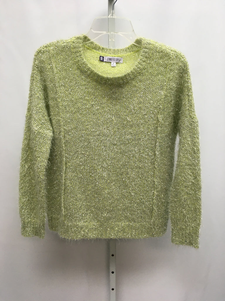 Jennifer Lopez Size XS Lime Long Sleeve Sweater