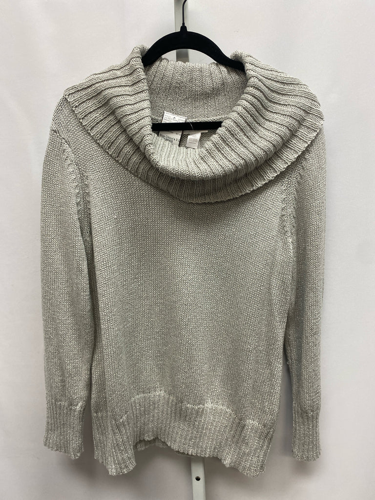 Chico's Size Chico's 3 (X-large) Gray Long Sleeve Sweater