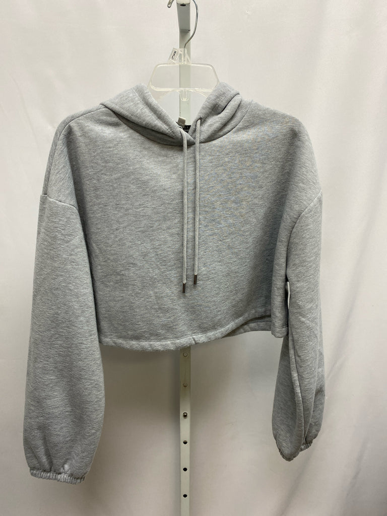 Size Large Gray Heather Hoodie