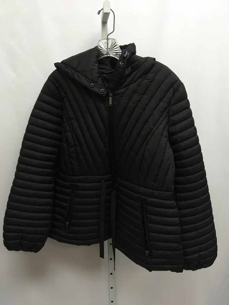 Size Large BCBG Black Jacket/Outerwear