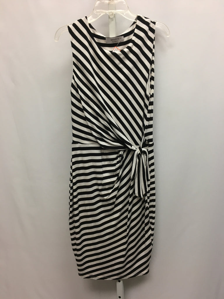 Bailey 44 Size Small Black/White Sleeveless Dress