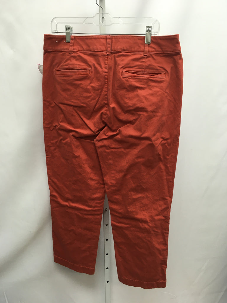 LOFT Size 12 Rust Jeans