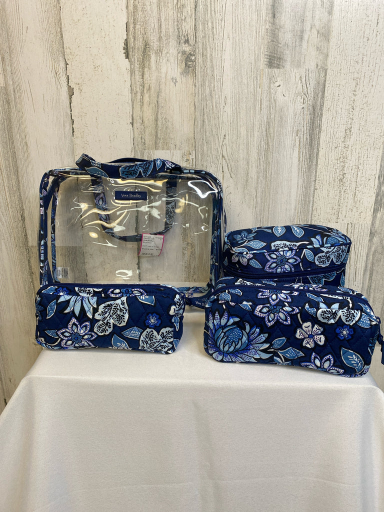 Vera Bradley Blue Print Cosmetic Bag