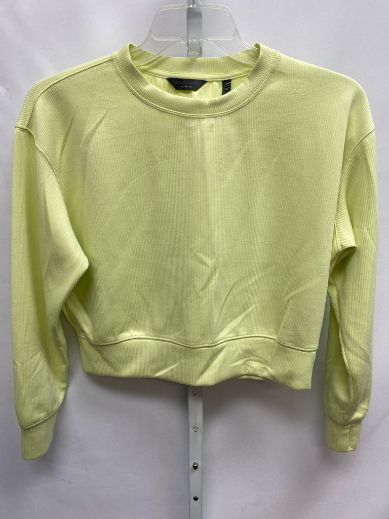 Danskin Size XS Yellow Long Sleeve Top