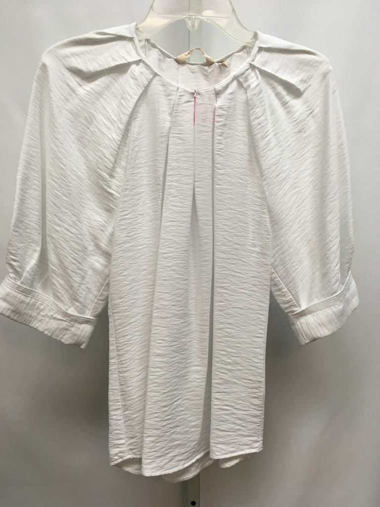 Soft Surroundings Size Medium White Short Sleeve Top
