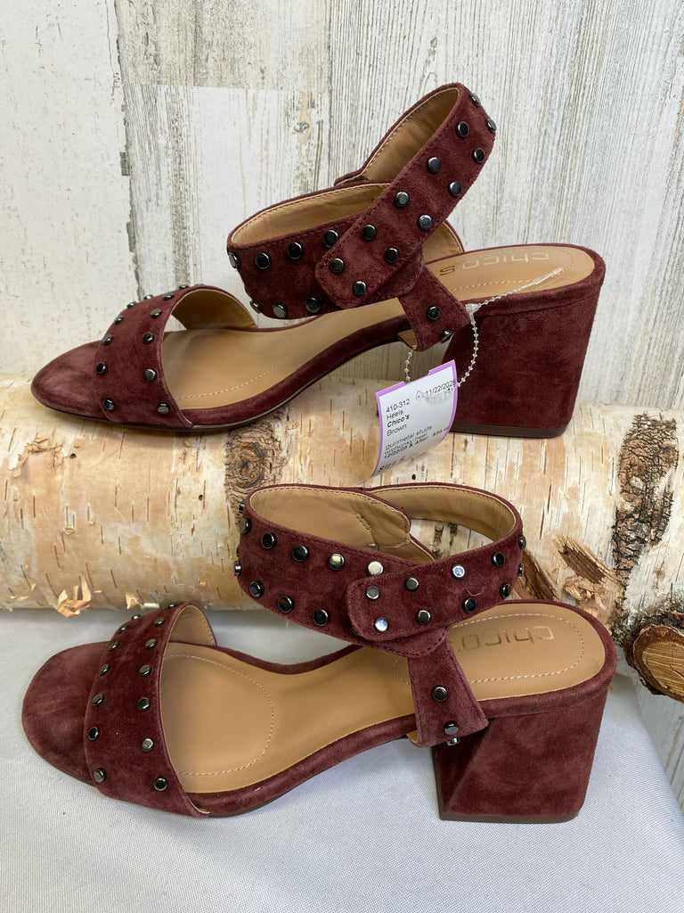 Chico's Size 9 Brown Heels