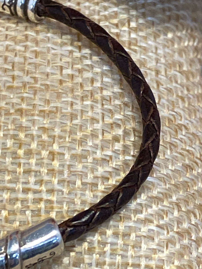 Brighton silver/brown Brighton Bracelet