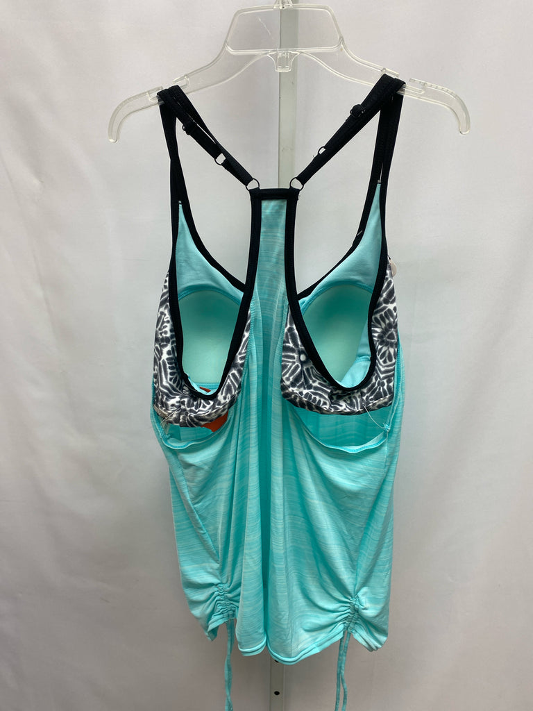 ZeroXposur Turquoise Athletic Top