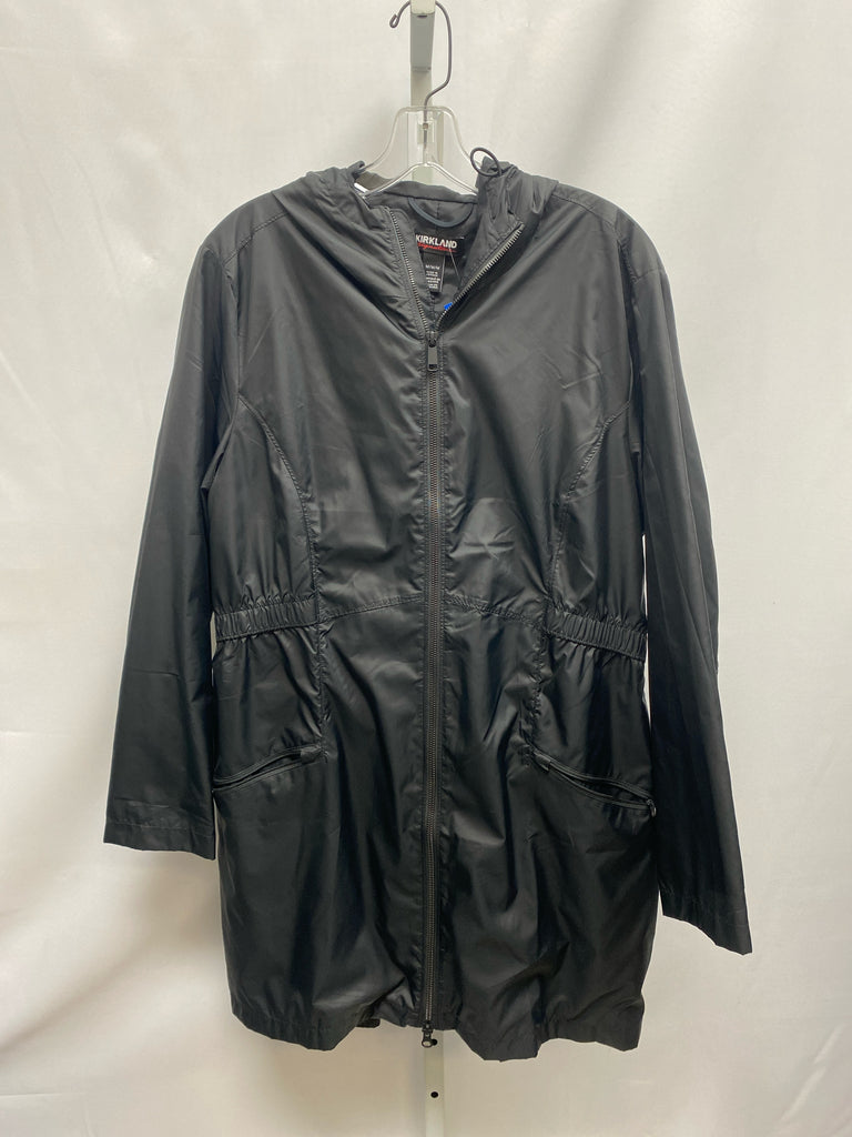 Size Medium Kirkland Black Jacket/Outerwear