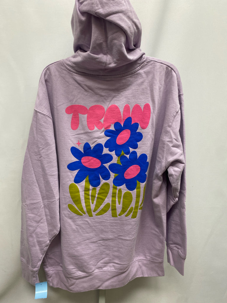 Size 2X Purple Hoodie