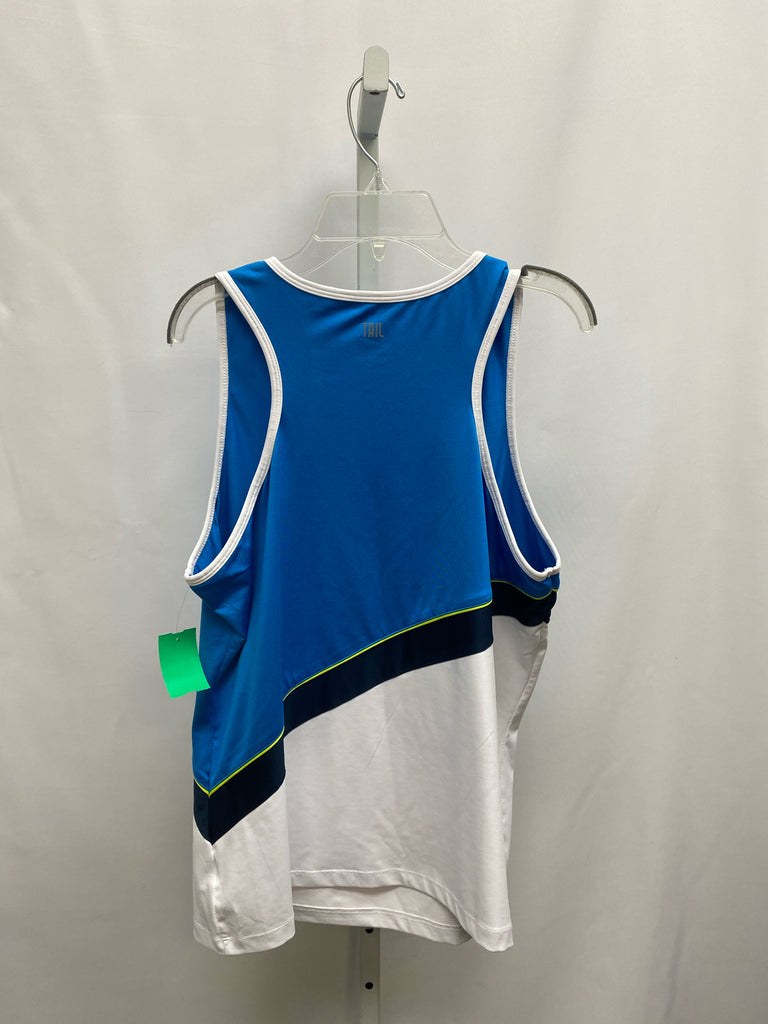 Tail Blue/White Athletic Top