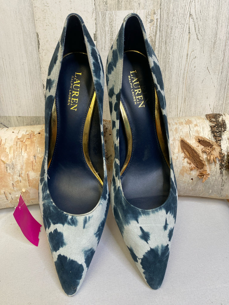 Ralph Lauren Size 10 Blue Heel Pumps