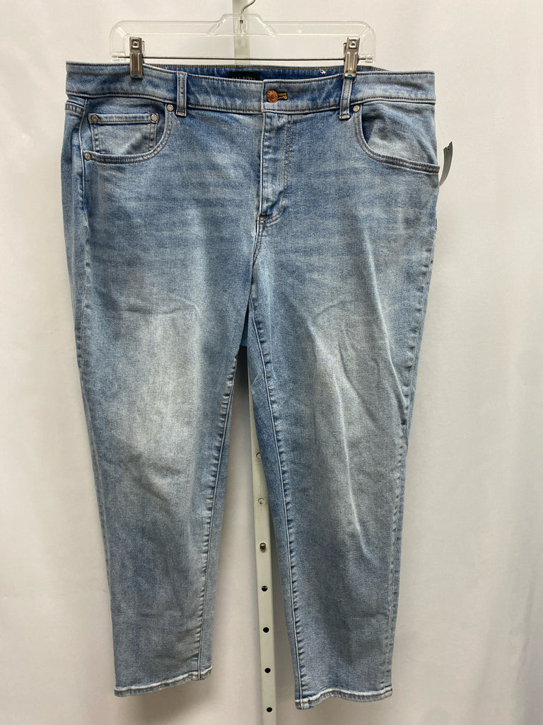 Talbots Size 16W Denim Jeans