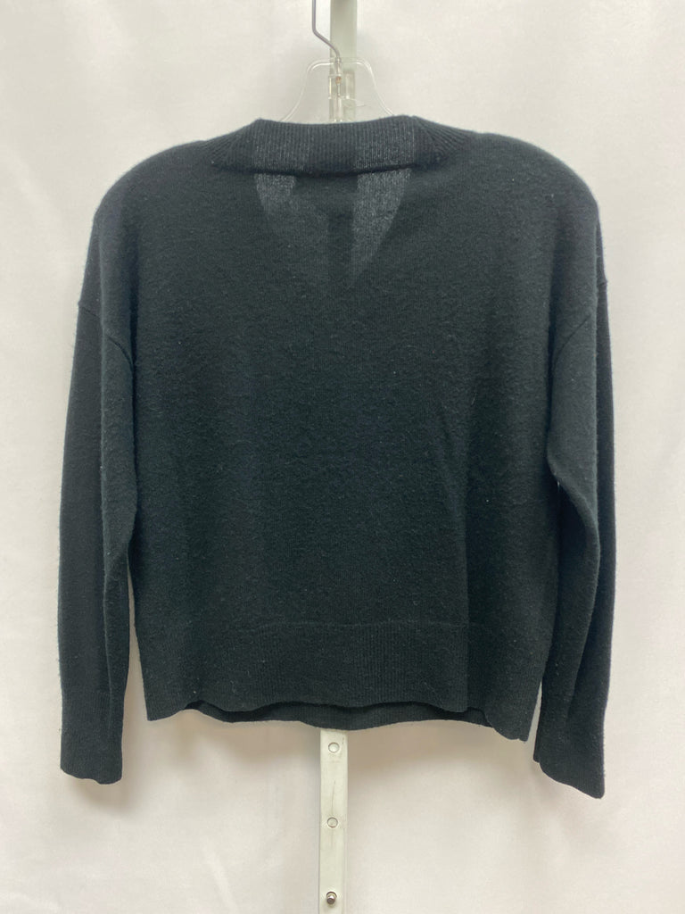 madewell Size Small Black Cashmere Sweater