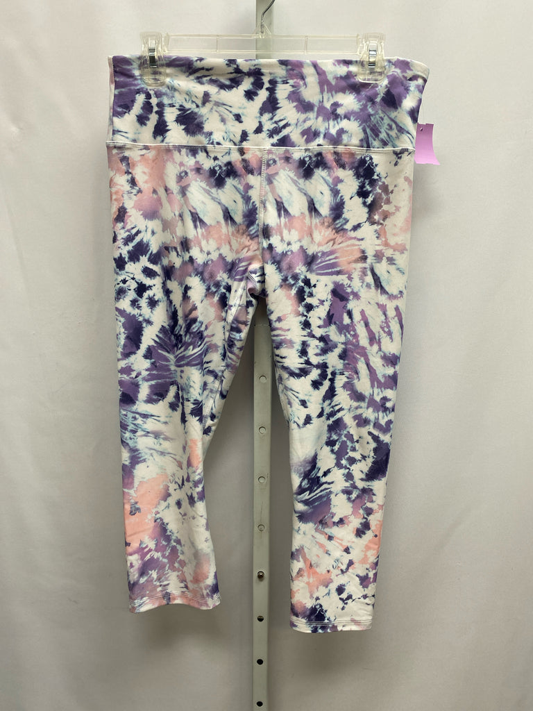 rbx Purple Print Athletic Pant