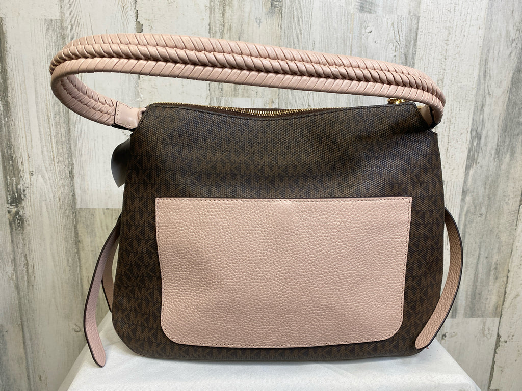 Michael Kors Brown Monogram Designer Handbag