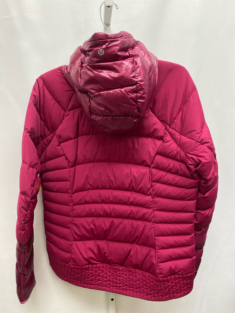 lululemon Size 12 Magenta Jacket/Outerwear