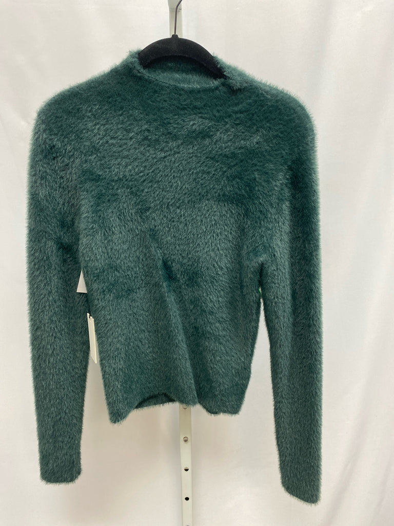 Babaton Size Medium Forest Green Long Sleeve Sweater